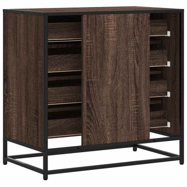 vidaXL Συρταριέρα Καφέ Δρυς 70x41x70cm από Επεξεργασμένο Ξύλο 1 τεμ.