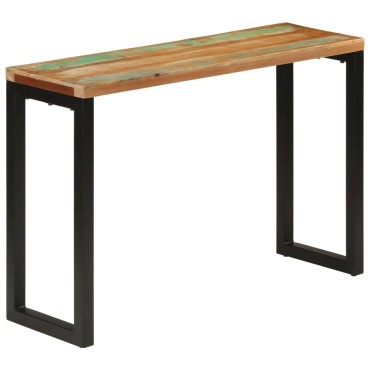 vidaXL Τραπέζι Κονσόλα 110x35x75cm από Μασίφ Ανακυκλωμένο Ξύλο 1 τεμ.