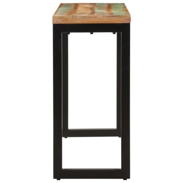 vidaXL Τραπέζι Κονσόλα 110x35x75cm από Μασίφ Ανακυκλωμένο Ξύλο 1 τεμ.