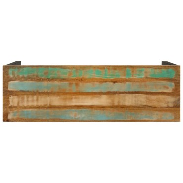 vidaXL Τραπέζι Κονσόλα 110x35x75cm από Μασίφ Ανακυκλωμένο Ξύλο 1 τεμ.
