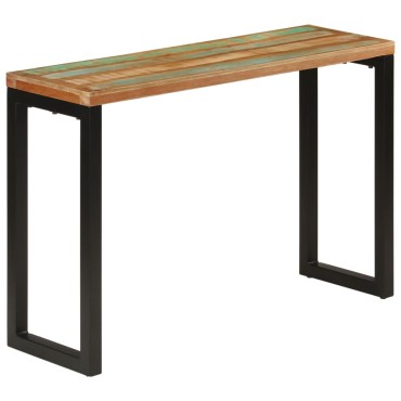 vidaXL Τραπέζι Κονσόλα 110x35x75cm από Μασίφ Ανακυκλωμένο Ξύλο 1 τεμ.