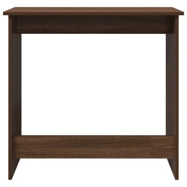 vidaXL Γραφείο Καφέ Δρυς 80x40x75cm από Επεξεργασμένο Ξύλο 1 τεμ.