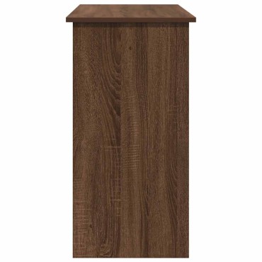 vidaXL Γραφείο Καφέ Δρυς 80x40x75cm από Επεξεργασμένο Ξύλο 1 τεμ.