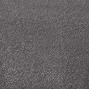 vidaXL Οθωμανικό κρεβάτι με στρώμα Γκρι 90x200cm Faux Leather