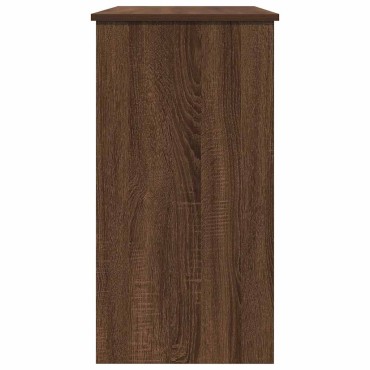vidaXL Γραφείο Καφέ Δρυς 80x40x75cm από Επεξεργασμένο Ξύλο 1 τεμ.