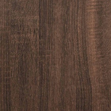 vidaXL Γραφείο Καφέ Δρυς 80x40x75cm από Επεξεργασμένο Ξύλο 1 τεμ.