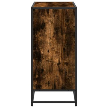 vidaXL Βιβλιοθήκη Καπνιστή Δρυς 80,5x35x76cm από Επεξεργασμένο Ξύλο 1 τεμ.