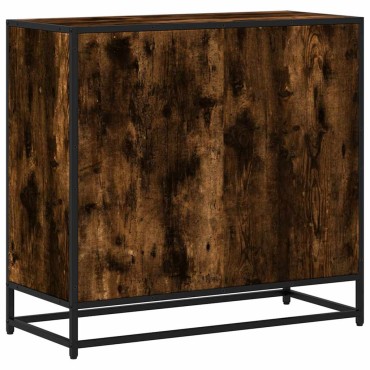 vidaXL Βιβλιοθήκη Καπνιστή Δρυς 80,5x35x76cm από Επεξεργασμένο Ξύλο 1 τεμ.