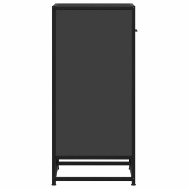 vidaXL Ραφιέρα Καφέ Δρυς 35,5x35x76cm Επεξ. Ξύλο + Μέταλλο 1 τεμ.