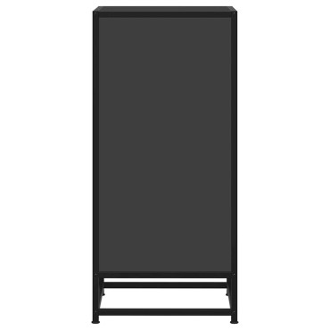 vidaXL Ραφιέρα Καφέ Δρυς 35,5x35x76cm Επεξ. Ξύλο + Μέταλλο 1 τεμ.