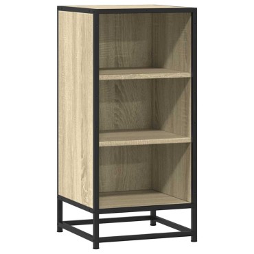 vidaXL Συρταριέρα Sonoma Δρυς 35,5x35x76cm Επεξ. Ξύλο + Μέταλλο 1 τεμ.