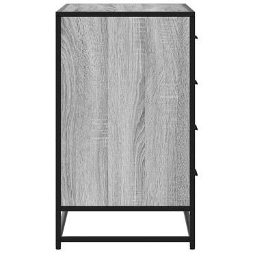 vidaXL Συρταριέρα Γκρι sonoma 70x41x70cm από Επεξεργασμένο Ξύλο 1 τεμ.