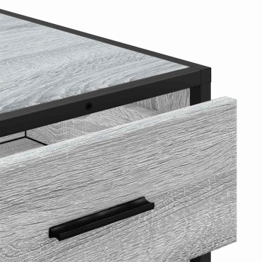 vidaXL Συρταριέρα Γκρι sonoma 70x41x70cm από Επεξεργασμένο Ξύλο 1 τεμ.