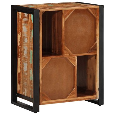 vidaXL Σκευοθήκη Πολύχρωμο 55x35x70cm Ξύλο μασίφ αναγεννημένο 1 τεμ.
