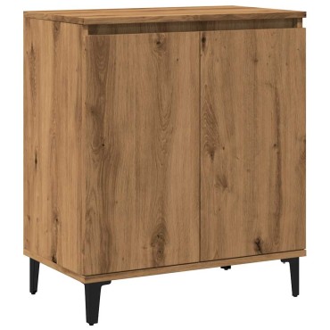 vidaXL Μπουφές Τεχνίτης Δρυς 60x35x70cm από Επεξεργασμένο Ξύλο 1 τεμ.