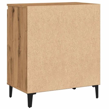 vidaXL Μπουφές Τεχνίτης Δρυς 60x35x70cm από Επεξεργασμένο Ξύλο 1 τεμ.