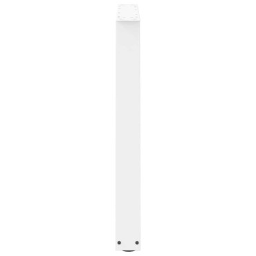 vidaXL Πόδια τραπεζαρίας σχήματος V 3 τεμ. Λευκό 100x(72-73,3)cm