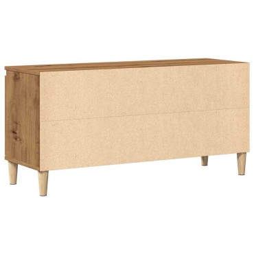 vidaXL Έπιπλο Τηλεόρασης Αρτισιανή Δρυς 102x35x50cm από Επεξεργ. Ξύλο