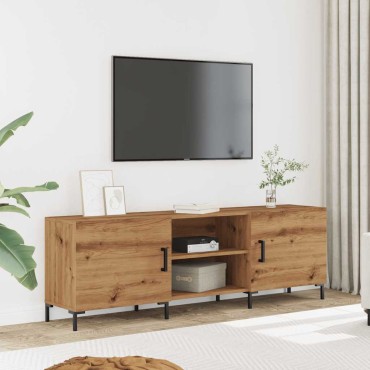 vidaXL Έπιπλο Τηλεόρασης Δρυς τεχνίτης 150x30x50cm Επεξ. Ξύλο