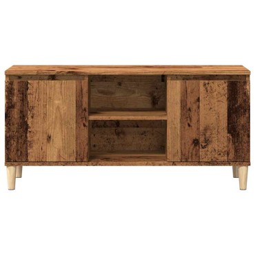 vidaXL Έπιπλο Τηλεόρασης Παλιό Ξύλο 102x35x50cm από Μοριοσανίδα