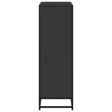 vidaXL Βιβλιοθήκη Μαύρο 80,5x35x107,5cm από Επεξεργασμένο Ξύλο 1 τεμ.