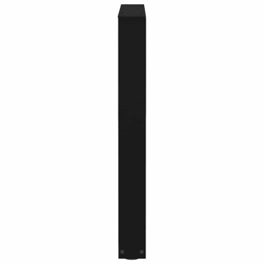 vidaXL Πόδια Τραπεζαρίας Σχήματος V 2 τεμ. Μαύρο 60x(72-73,3)cm Ατσάλι