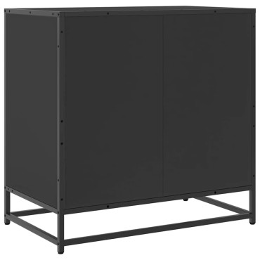 vidaXL Συρταριέρα Μαύρη 70x41x70cm από Επεξεργασμένο Ξύλο 1 τεμ.