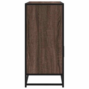 vidaXL Sideboard καφέ δρυς 100x35x76cm Κατασκευασμένο ξύλο 1 τεμ.