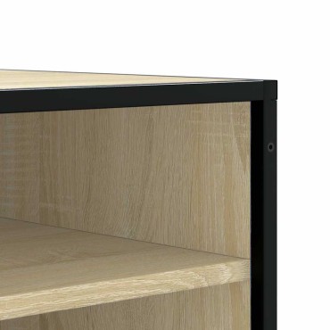 Πάγκος παπουτσιών vidaXL Sonoma Oak 84x40x53,5cm