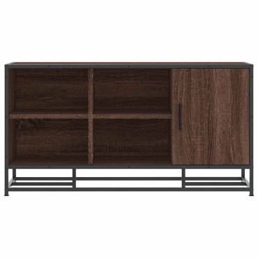 vidaXL Πάγκος παπουτσιών καφέ δρυς 100x40x53,5cm 1 τεμ.
