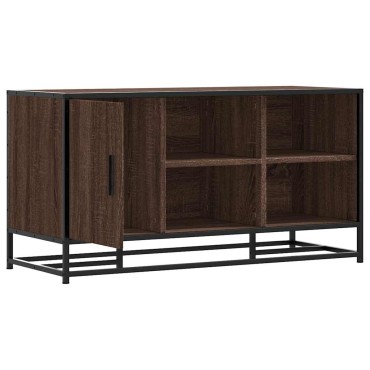 vidaXL Πάγκος παπουτσιών καφέ δρυς 100x40x53,5cm 1 τεμ.