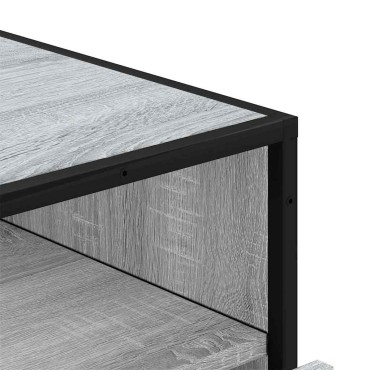 vidaXL Συρταριέρα Γκρι sonoma 70x41x70cm από Επεξεργασμένο Ξύλο 1 τεμ.