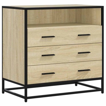 vidaXL Συρταριέρα Sonoma Δρυς 70x41x70cm από Επεξεργασμένο Ξύλο 1 τεμ.