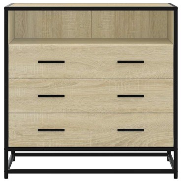 vidaXL Συρταριέρα Sonoma Δρυς 70x41x70cm από Επεξεργασμένο Ξύλο 1 τεμ.