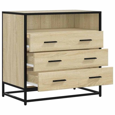 vidaXL Συρταριέρα Sonoma Δρυς 70x41x70cm από Επεξεργασμένο Ξύλο 1 τεμ.