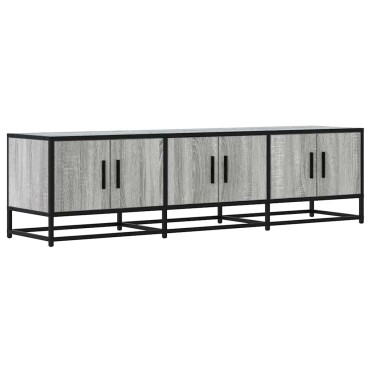vidaXL Έπιπλο Τηλεόρασης Γκρι Sonoma 150x35x41cm Επεξ. Ξύλο