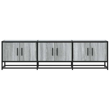 vidaXL Έπιπλο Τηλεόρασης Γκρι Sonoma 150x35x41cm Επεξ. Ξύλο