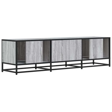 vidaXL Έπιπλο Τηλεόρασης Γκρι Sonoma 150x35x41cm Επεξ. Ξύλο