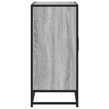 vidaXL Sideboard Sonoma Oak 68x35x76cm Κατασκευασμένο ξύλο και μέταλλο 1 τεμ.