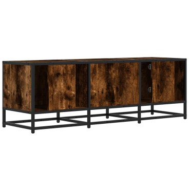 ντουλάπι τηλεόρασης vidaXL Καπνιστή δρυς 120x35x41cm