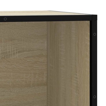 Πάγκος παπουτσιών vidaXL Sonoma Oak 80x40x53,5cm