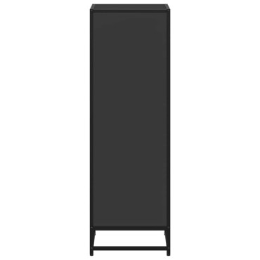 ντουλάπι βιβλίων vidaXL Μαύρο 40x35x107,5cm Κατασκευασμένο ξύλο