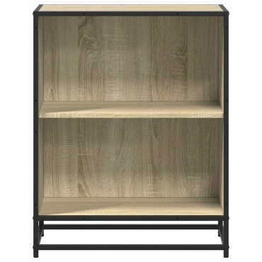 vidaXL Ντουλάπι βιβλίων Sonoma Oak 60x35x76cm Κατασκευασμένο ξύλο 1 τεμ.