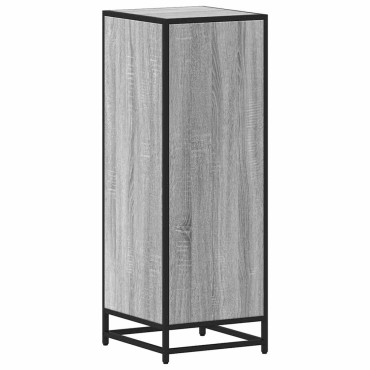 vidaXL Ντουλάπι μπάνιου Γκρι Sonoma 35x37,5x100cm