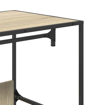 vidaXL Ντουλάπα Sonoma Δρυς 90x50x180 εκ. από Επεξεργασμένο Ξύλο