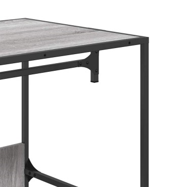 vidaXL Ντουλάπα Γκρι Sonoma 90x50x180 εκ. από Επεξεργασμένο Ξύλο