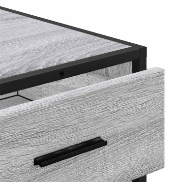vidaXL Ντουλάπι συρταριών Γκρι Sonoma 70x41x56cm Ξύλινη κατασκευή 1 τεμ.