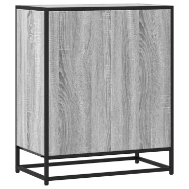 vidaXL Sideboard Grey Sonoma 62x35x76cm Ξύλινο μηχανουργικό ξύλο 1 τεμ.