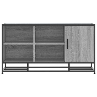 vidaXL Παπουτσοθήκη Γκρι Sonoma 102x35x55cm από Επεξεργασμένο Ξύλο 1 τεμ.
