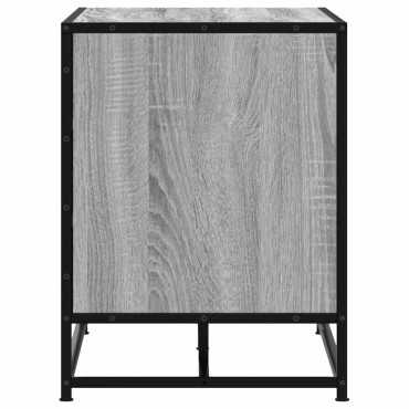 vidaXL Παπουτσοθήκη Γκρι Sonoma 102x35x55cm από Επεξεργασμένο Ξύλο 1 τεμ.